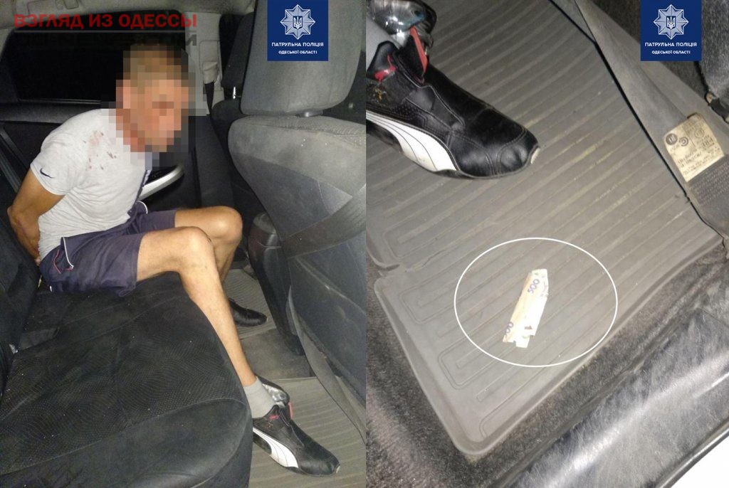 В Одессе пьяный хулиган пытался подкупить полицию