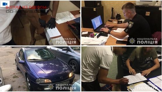 Одесская полиция задержала двух грабителей