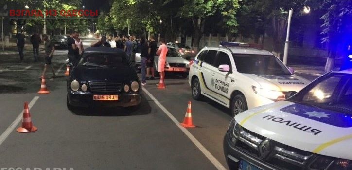 В Одесской области за неадекватным водителем гонялась полиция