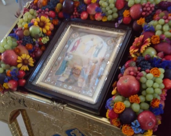 Одесская область: православные в Раздельной торжественно отпраздновали Яблочный спас