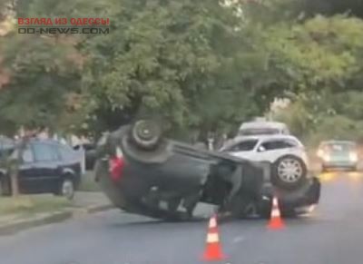 В Одессе при аварии пострадал водитель