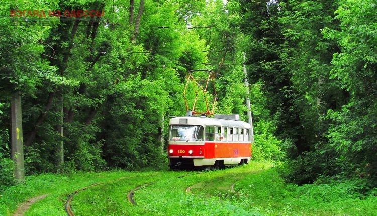В Одессе два летних трамвая прощаются с горожанами