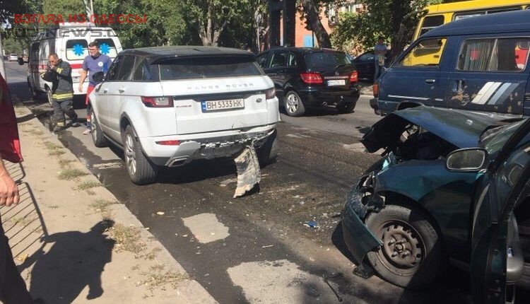 В Одессе в аварии пострадал водитель