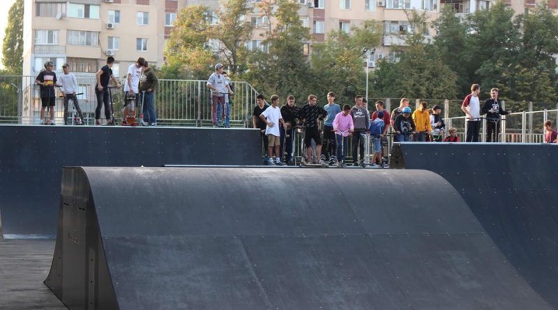 В Одессе открыли скейт-парк для экстремалов