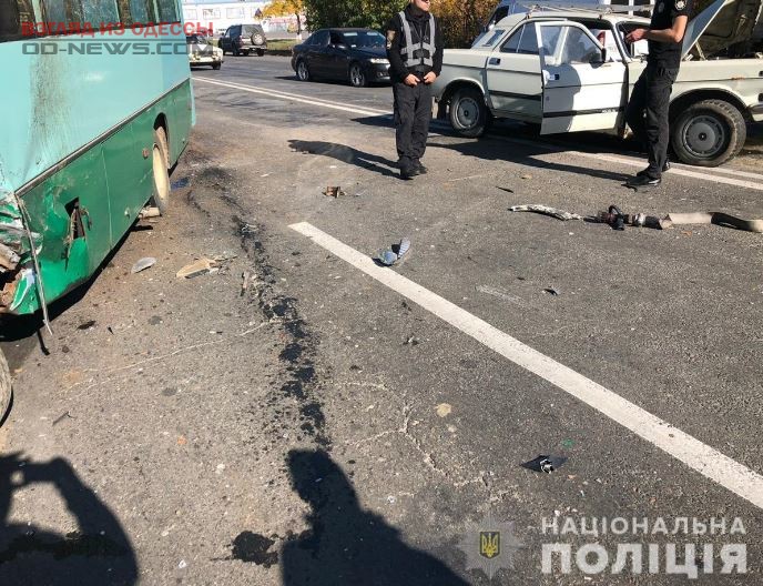 Под Одессой произошла авария, погиб один человек1
