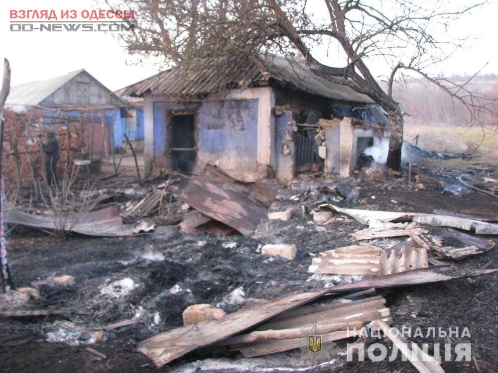 В Одесской области из-за сжигания листьев пострадал дом