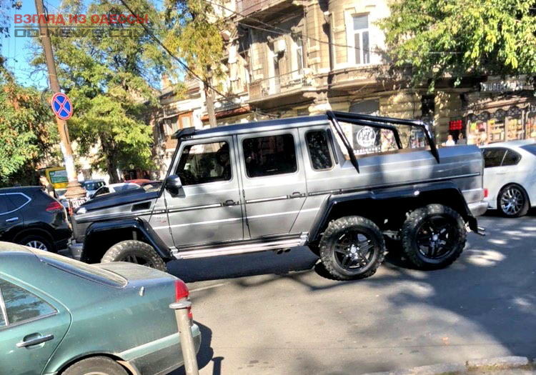 Редкое авто за миллион доллар обнаружено в центре Одессы