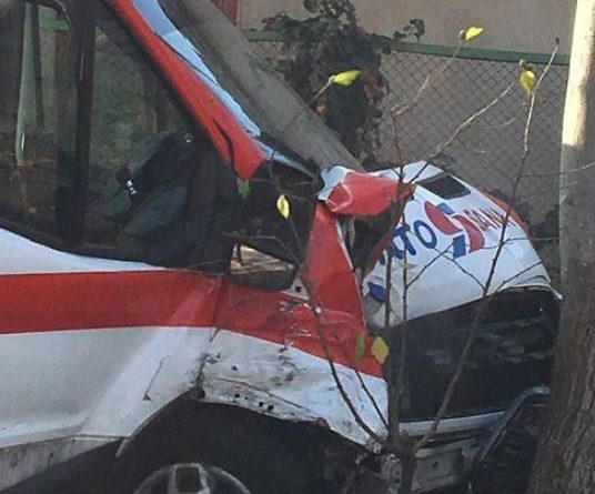 В Одессе произошла авария с участием «скорой помощи»