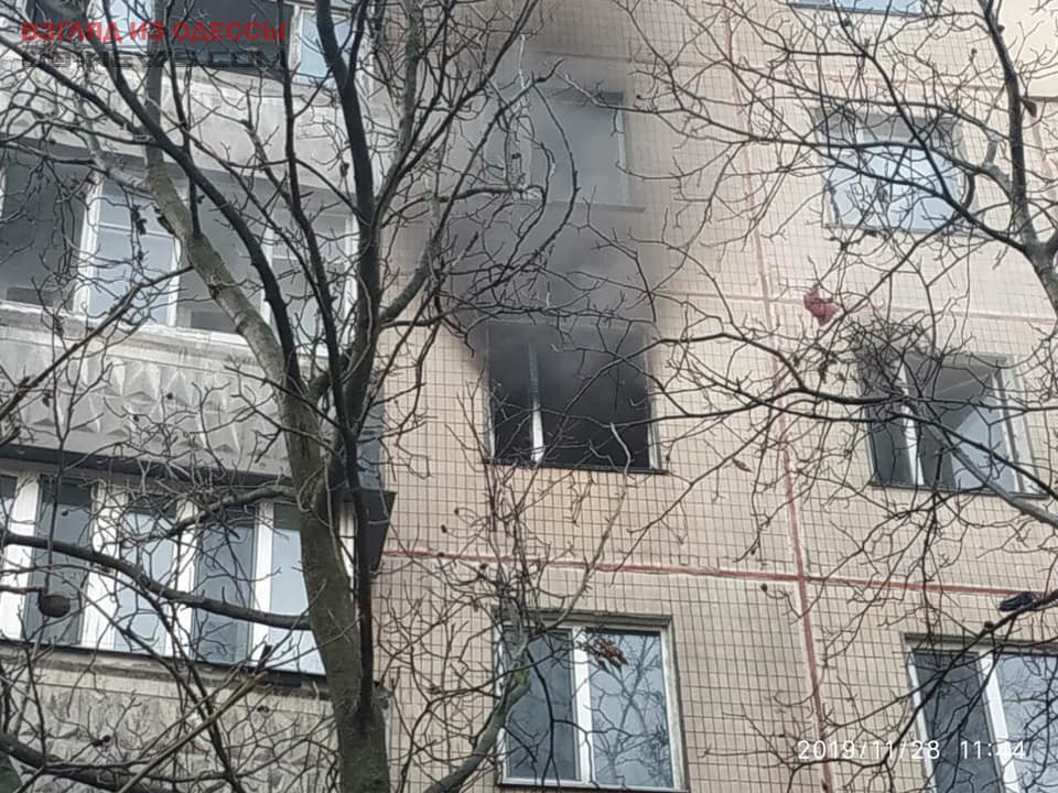 В Одессе просят помочь семье, у которой пожар забрал всё