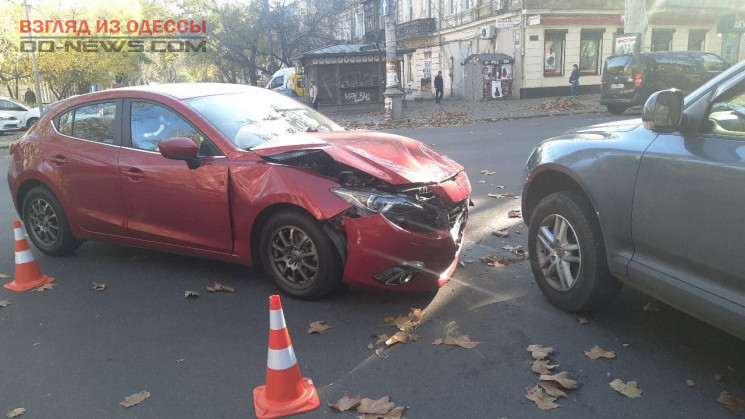 ДТП в центре Одессы: пострадал человек