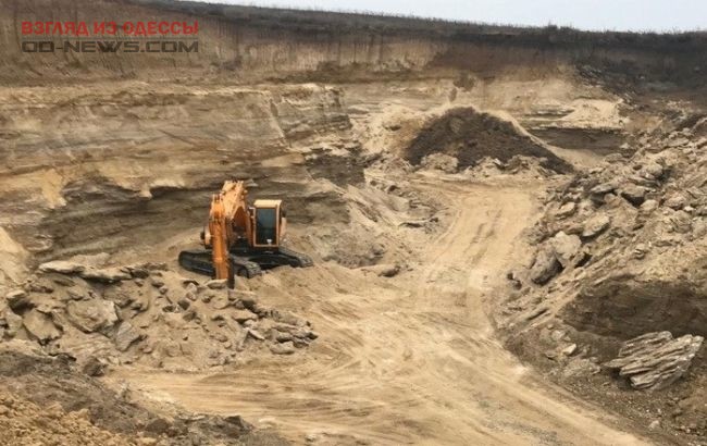В Одесской области разоблачили незаконную добычу полезных ископаемых