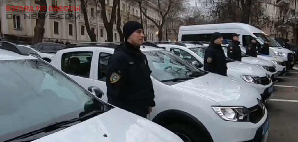 Полицейским Одессы и области обновили технику, и автомобили