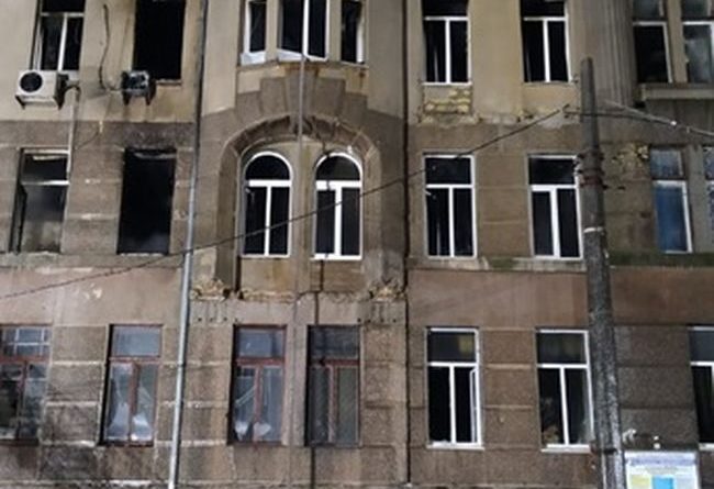 Возросло число жертв в результате пожара в Одесском колледже