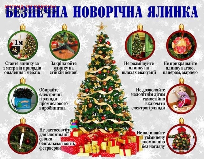 Безопасный Новый год в Одессе: важные напоминания