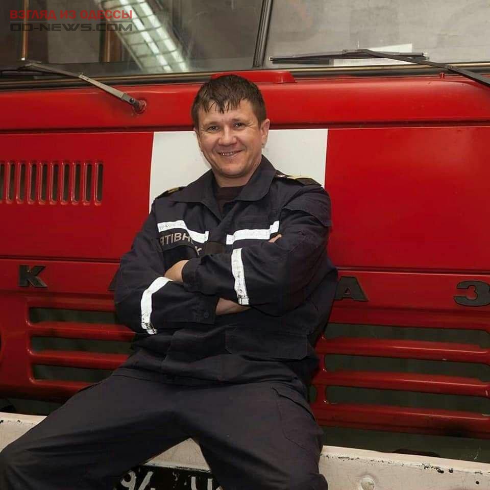 В Одессе простятся с пожарным, которому хотят присвоить звание Героя Украины