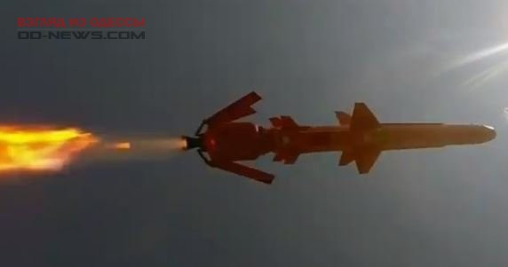 В Одесской области засняли полет ракеты для "Нептуна"