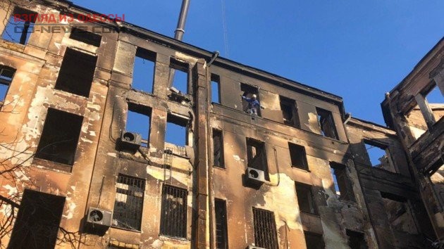 В деле о пожаре в Одесском экономическом колледже новая подозреваемая