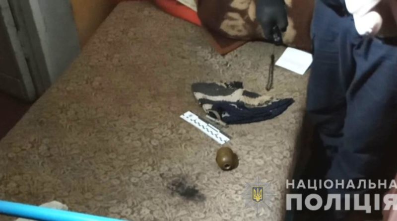 Житель Одесской области угрожал гостям гранатой