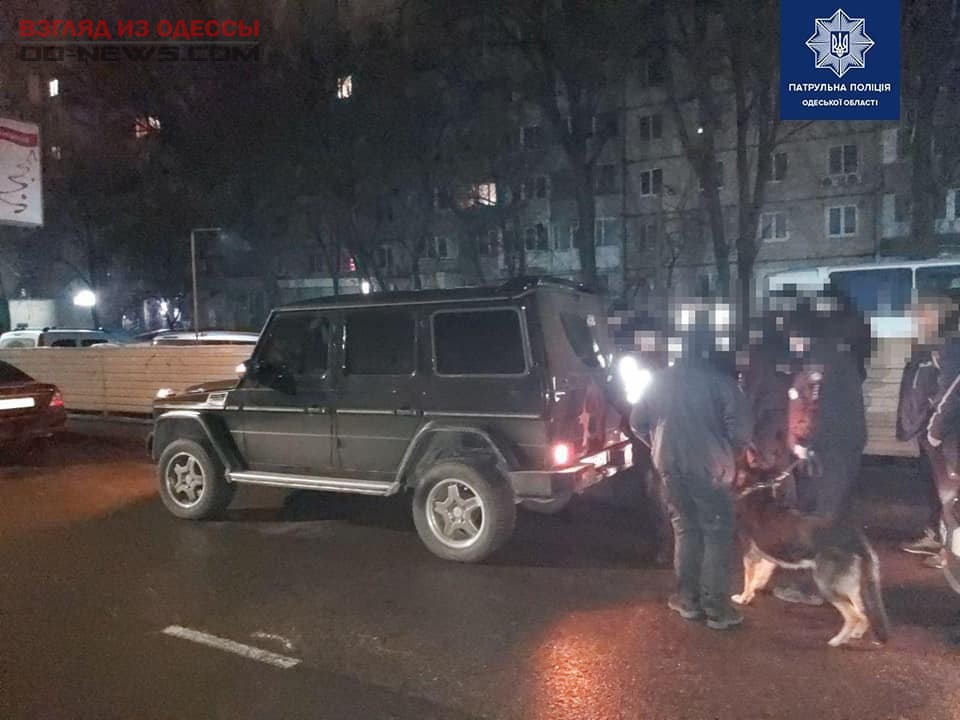 В Одессе задержали двух вооруженных водителей