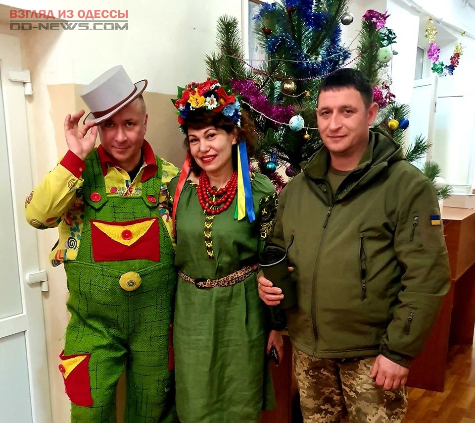 В Одессе волонтеры посетили военных, которые сейчас находятся на лечении в госпитале