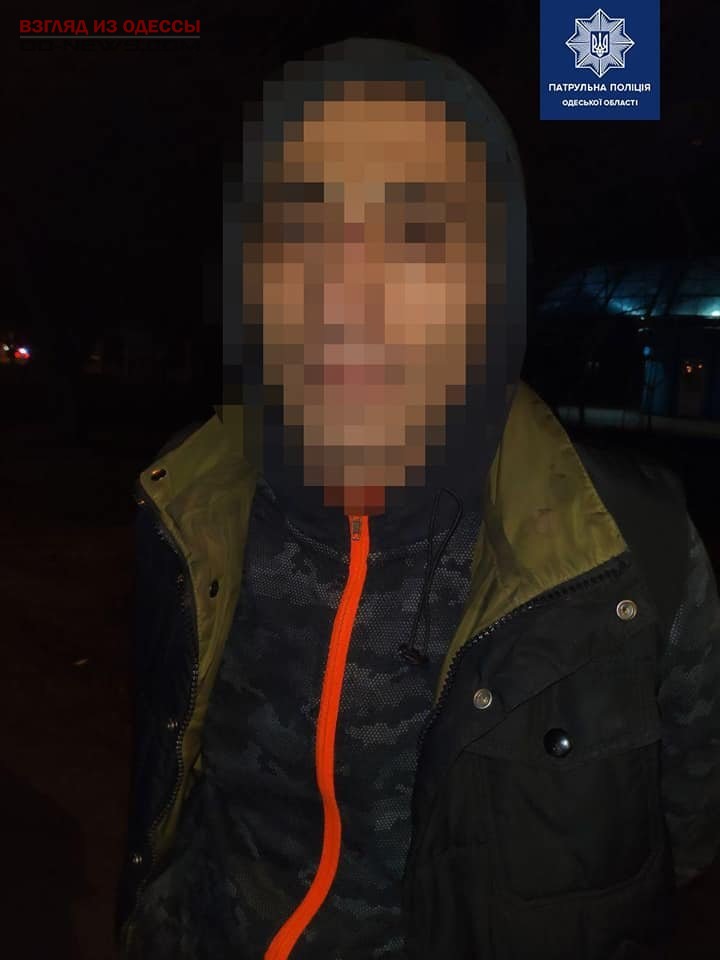 В Одессе правоохранители задержали одного из участников разбойного нападения