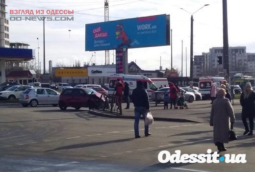 В Одессе произошла авария с участием «скорой»