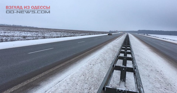 Водителей из Одессы и области предупредили об ожидаемых снежных заносах