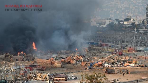 взрыв в Бейруте Ливан