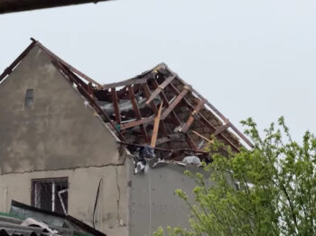 В Одесі на місці ліквідації наслідків ворожої атаки було розгорнуто оперативний штаб