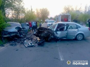ДТП в Одеській області: виїхала на зустрічну смугу і допустила зіткнення з автомобілем «BMW»