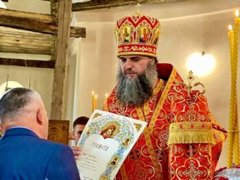 В Одеській області благодійників відзначили нагородами від митрополита Агафангела
