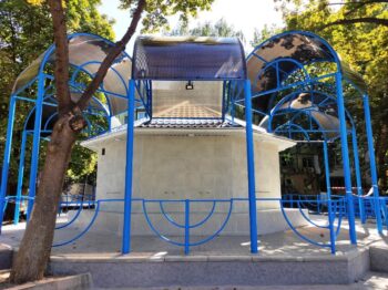 На вулиці Іцхака Рабіна завершено капремонт бюветного комплексу