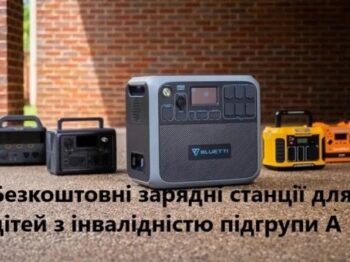 Дітям з інвалідністю підгрупи А безоплатно нададуть портативні зарядні станції