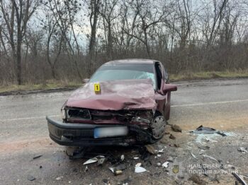 Двоє чоловіків у лікарні після ДТП в Березівському районі