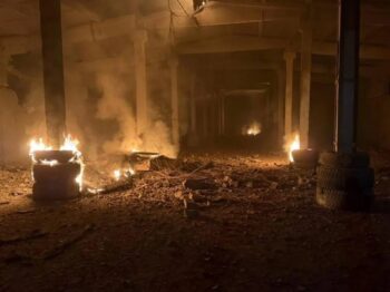 Пожежі та перебої зі світлом: наслідки нічного удару по Одещині