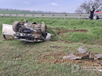 Аварія на трасі Одеса – Рені: двоє травмованих, працює поліція