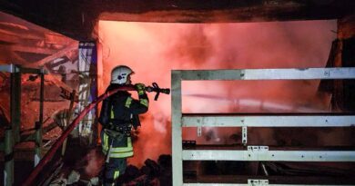 Пожежі після атаки: ситуація на Одещині