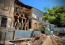 В Одесі продовжують відновлення будинку на Єврейській після атаки