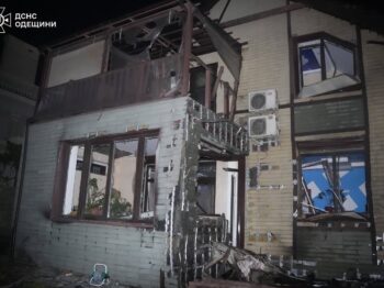 Унаслідок нічної атаки на Одещину постраждала одна людина