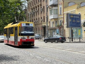 Трамвай №10 в Одесі почав курсувати за новою схемою